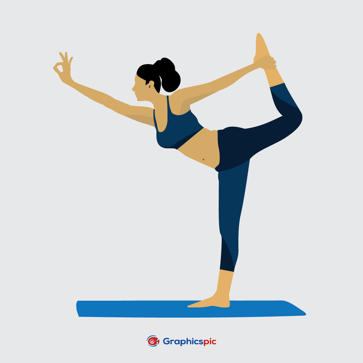 Top 143+ yoga poses vector free - vova.edu.vn