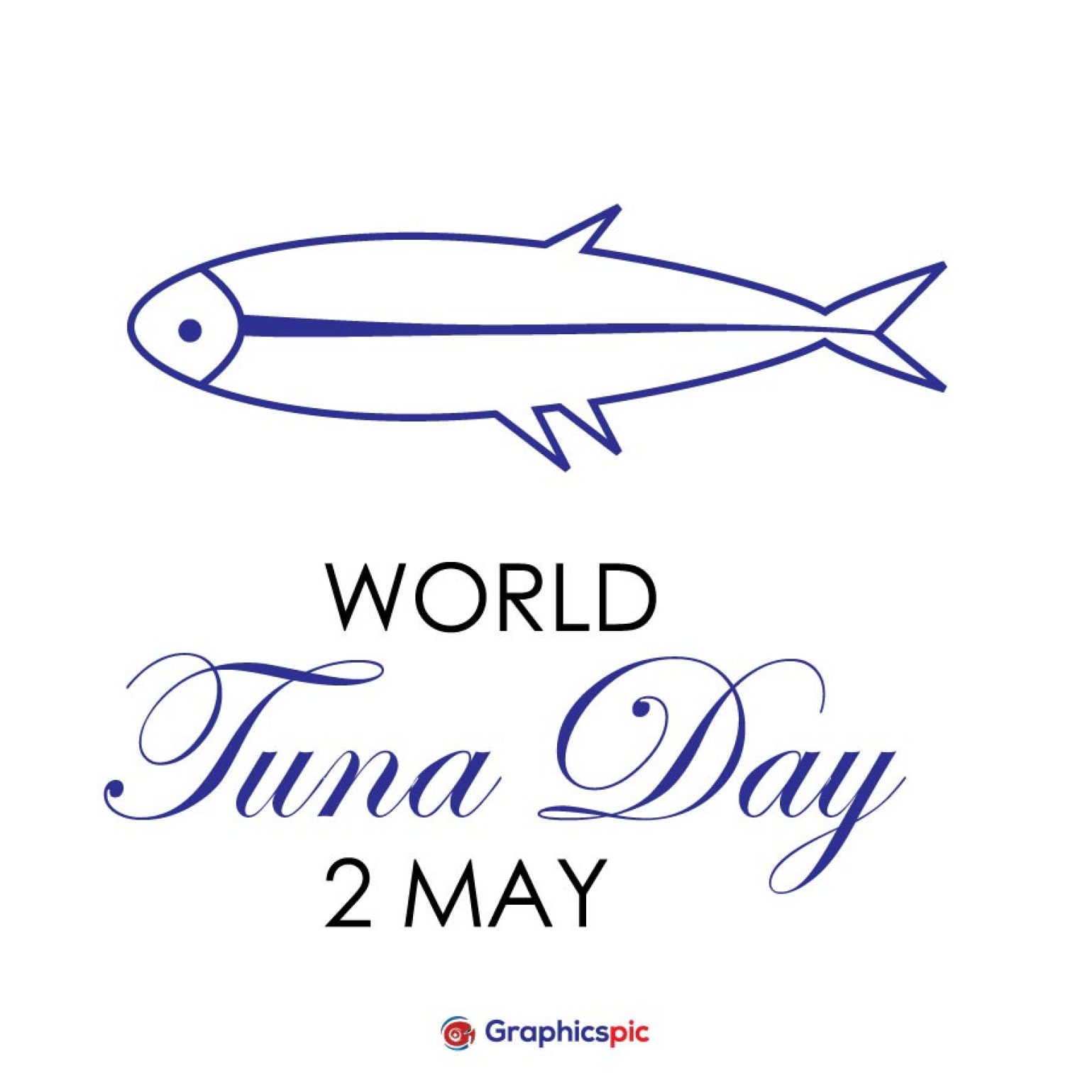 World Tuna Day icon - free vector - Graphics Pic