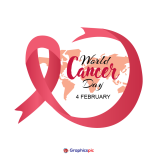 World Cancer Day 4 February | Stock Photos, Graphics, Vectors, Illustrations, Background, Icons, Symbol & png by Graphics Pic