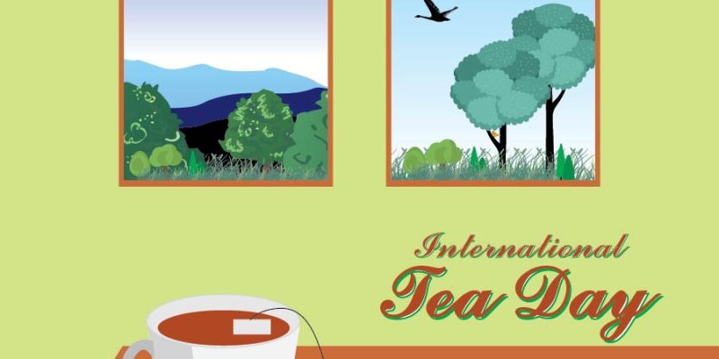 World Tea Day Vector Illustration – Free Vector