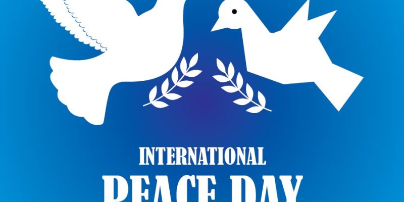 Dove peace day flat design illustration – Free Vector