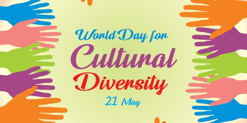 World Day for Cultural Diversity, 21 May background – Free vector
