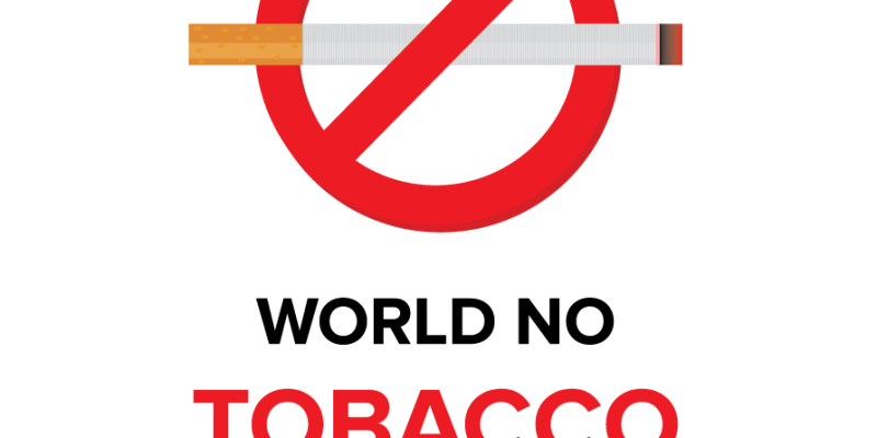 Vector illustration of world No Tobacco Day icon – free vector