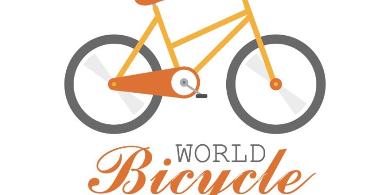 World Bicycle Day illustration image – free vector