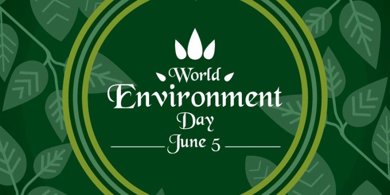 World environment day celebration concept illustrations Background – Free Vector