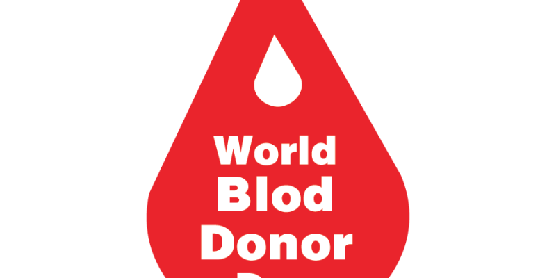World Blood Donor Day icon/symbol illustration – Free Vector