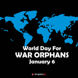 World day for war orphans on 06 January | Stock Photos, Graphics, Vectors, Illustrations, Background Icons & png