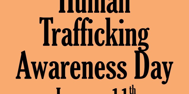 January 11th, National Human trafficking Awareness Day Vector illustration – free vector