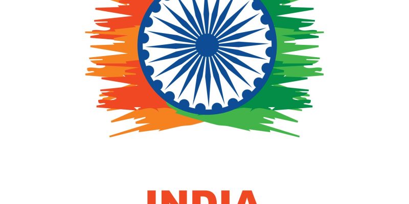 Happy Republic Day 26 January Celebration Greeting Background Illustration – free vector