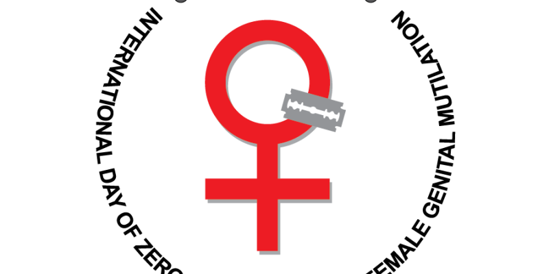 February 6th, International Day of Zero Tolerance for Female Genital Mutilation Symbol illustration — Free vector