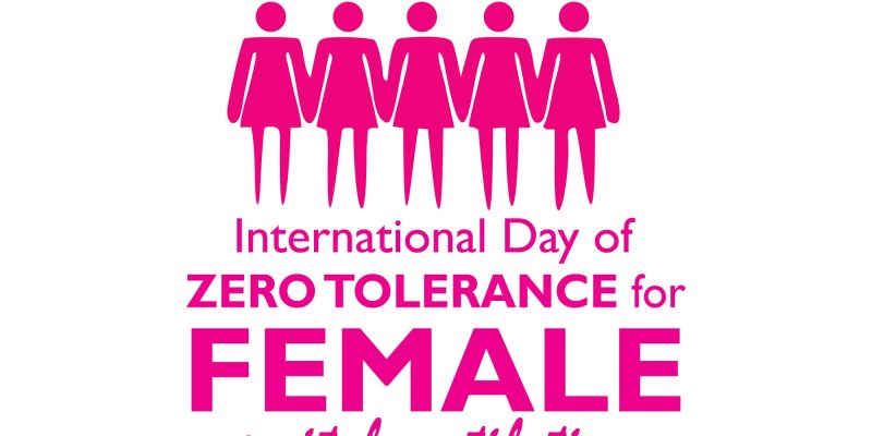 International Day of Zero Tolerance for Female Genital Mutilation on February 6th post design — Free vector