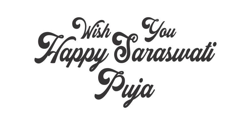 Vector illustration for wish you a happy vasant panchami hand lettering symbol – free vector