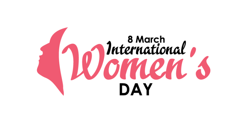 Happy Womens Day Creative Design with Face Greetings Card Picture – Free Photo