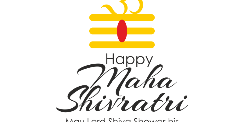 Happy Maha Shivratri, May Lord Shiva shower his blessings on you poster illustration vector – free vector