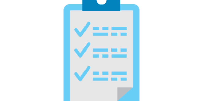 Medical Prescription icon in flat style. Rx document, medical or lab report vector illustration on white isolated background. Paper business concept illustration icon – free vector