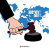 International Justice Day background image with world map – free vector