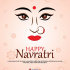 Illustration vector for Happy Navratri, Maa Durga Face, Religion image – free vector
