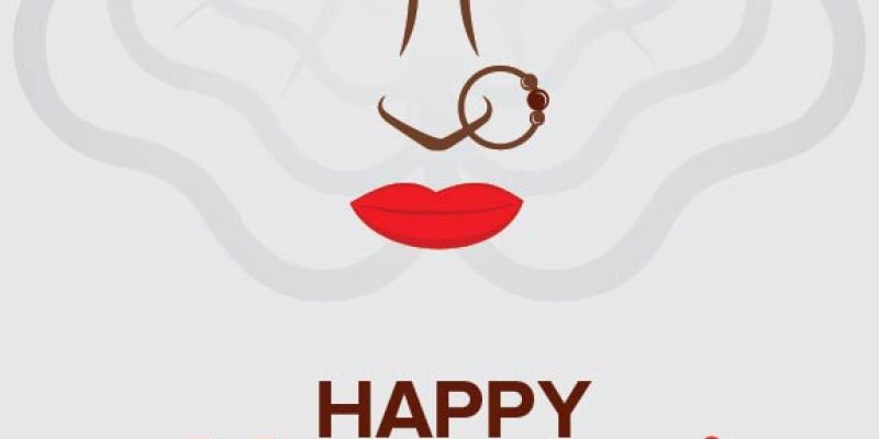 Background of Happy Navratri, Maa Durga Face, Religion symbol – free vector