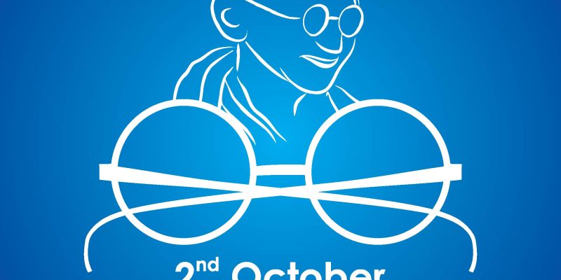 Mahatma Gandhi jayanti, 2nd October, Indian freedom fighter Vector for poster, gift card, flyer,etc – free vector