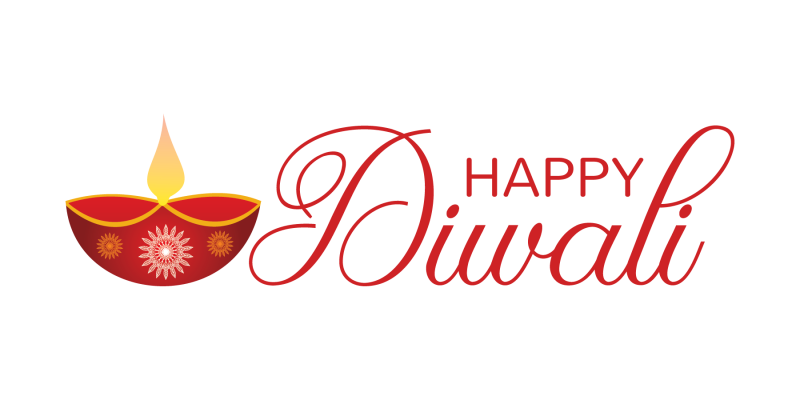 Diwali festival holiday background design with diya – free vector