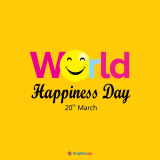 Best International happiness day vectors and graphics are available royalty-free. World Happiness Day Vector Template Design Illustration, Clipart graphics, Icon download free