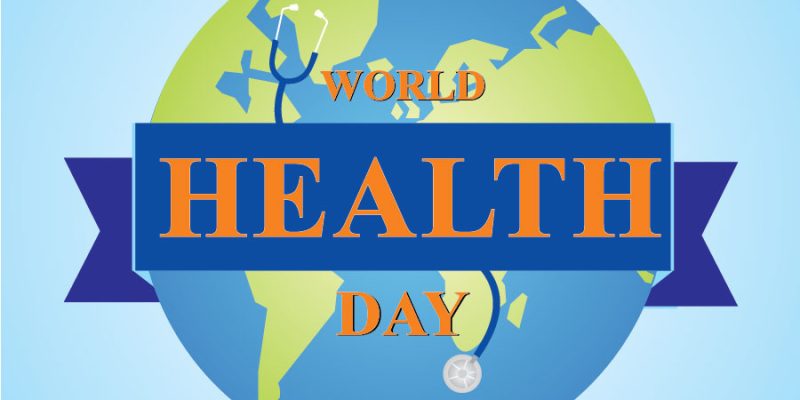 Flat design world health day concept Background – Free Vector