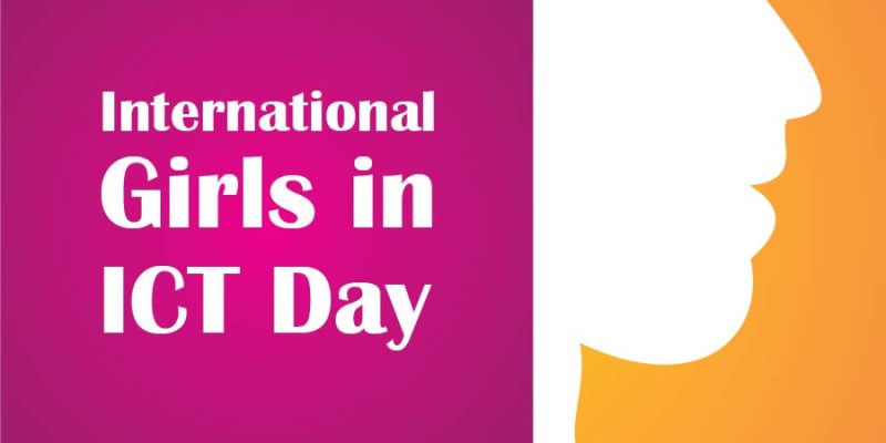 International Girls in ICT Day illustration background – free vector