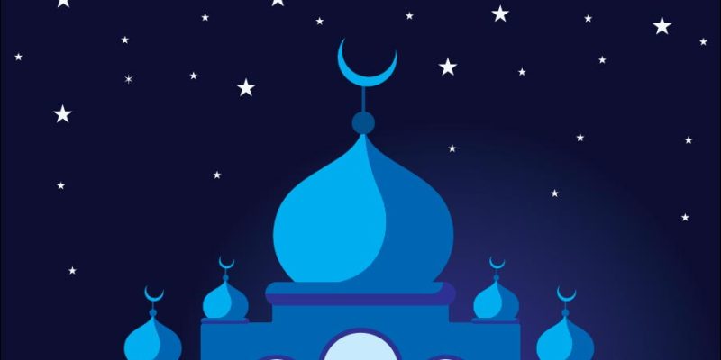 Ramadan Mubarak flat design – Free Vector