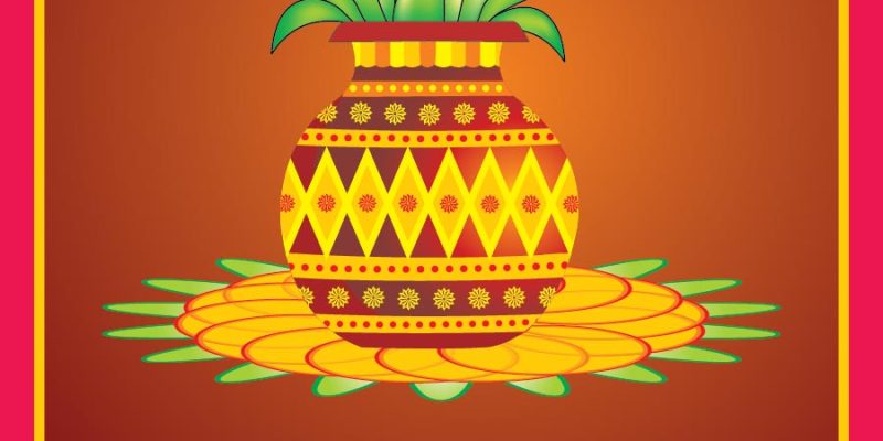 Happy Akshaya Tritiya religious festival illustration – free vector