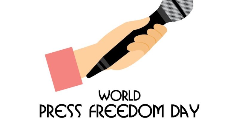 World Press Freedom Day 3rd may post illustration  – free vector