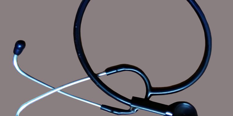 Stethoscope for medical check-up – free photo