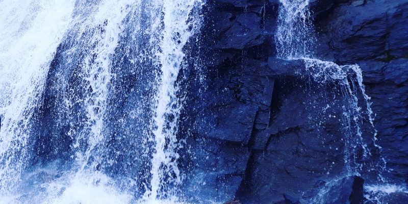 Dark Waterfall Shower – free photo