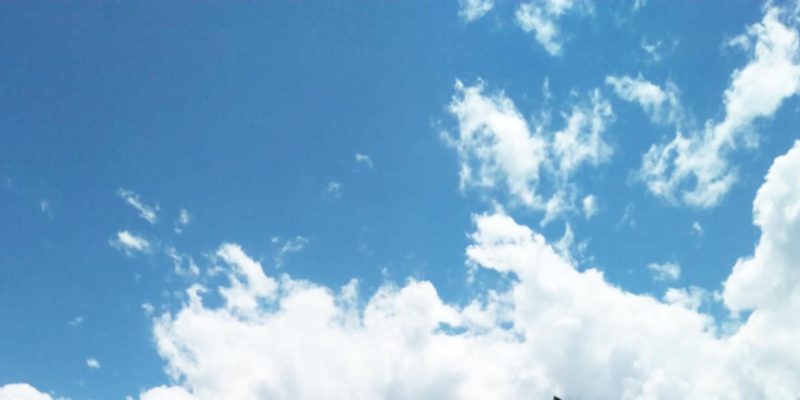 Blue sky and clouds – free photo