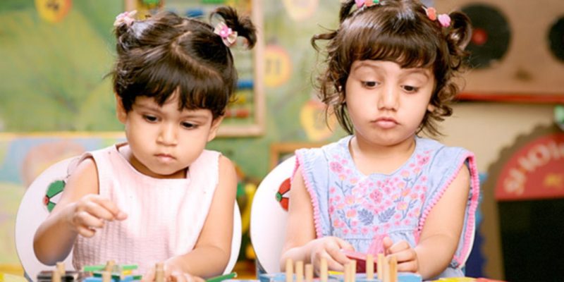 Kids in playroom – Free Photo