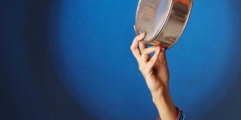 Celebrating Karva Chauth at night – free photo