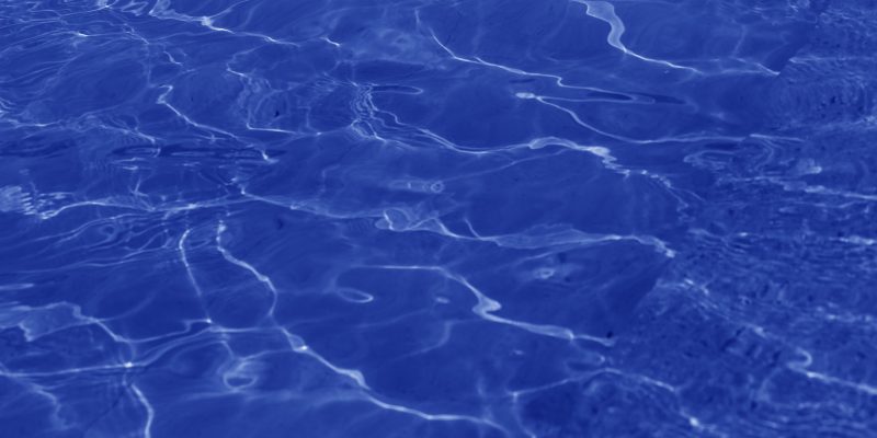 Abstract photo background of Sunlight effect on sea water, pretty design blue sparkling sea water texture – Stock Photo