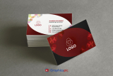 Creative & modern professional business card free vector download